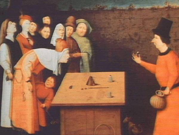 BOSCH, Hieronymus The Magician gfh oil painting picture